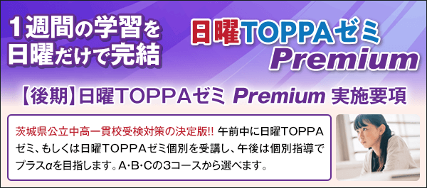 日曜/土曜TOPPAゼミ