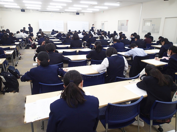 2018年11月11日土一・竹園突破模試会場の様子1